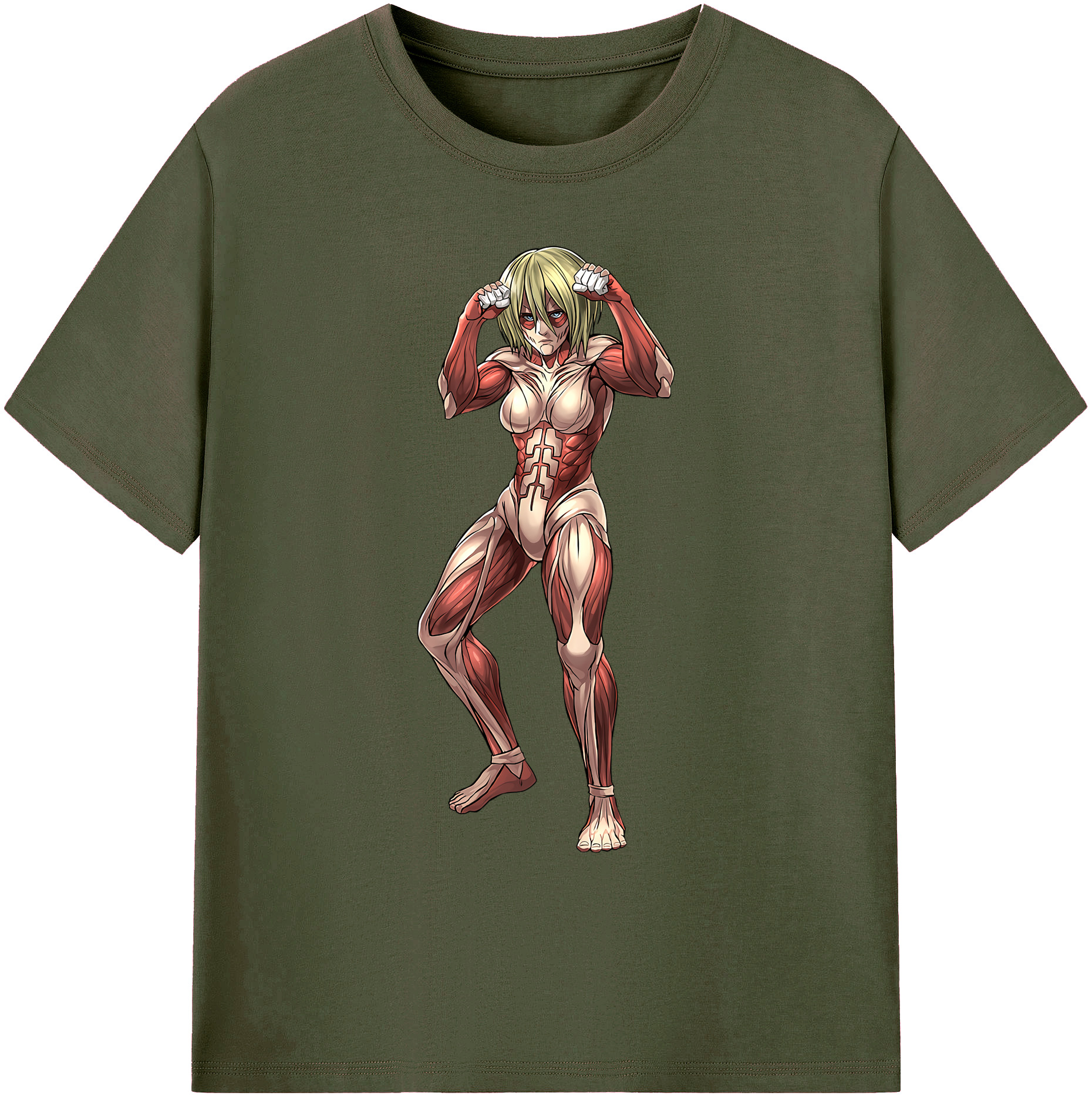 （画像用） 進撃の巨人 Attack on Titan 綿100％ メンズ半袖Tシャツ｜肌触りやわらか＆通気性